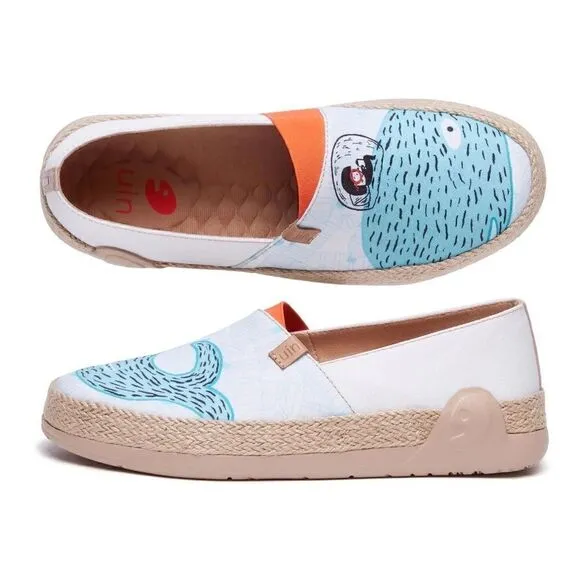 UIN Women's Espadrilles Knitted Casual Shoes (Whale Island 2 Marbella I)