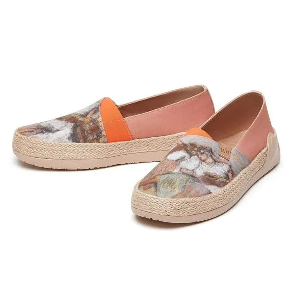 UIN Women's Espadrilles Casual Shoes (Edgar Degas Ukrainian Dancers Marbella)