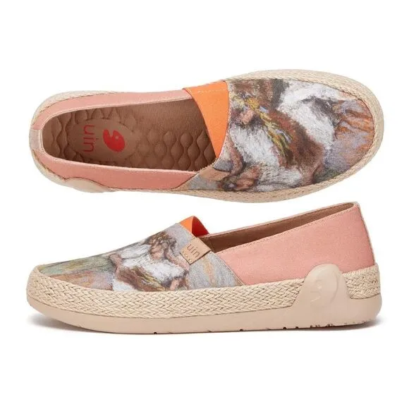 UIN Women's Espadrilles Casual Shoes (Edgar Degas Ukrainian Dancers Marbella)