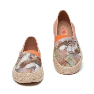 UIN Women's Espadrilles Casual Shoes (Edgar Degas Ukrainian Dancers Marbella)