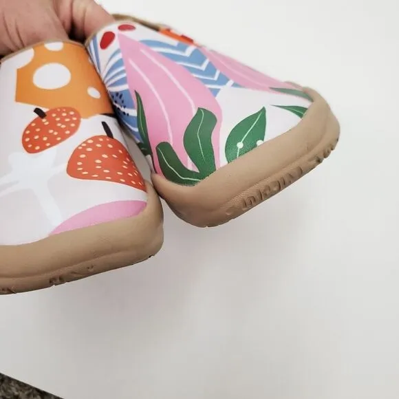 UIN Wide Toe Box  Feet Autumn Fruits Cuenca Women's Comfort Shoes Sneaker Flats