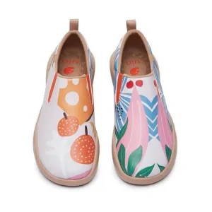 UIN Wide Toe Box  Feet Autumn Fruits Cuenca Women's Comfort Shoes Sneaker Flats