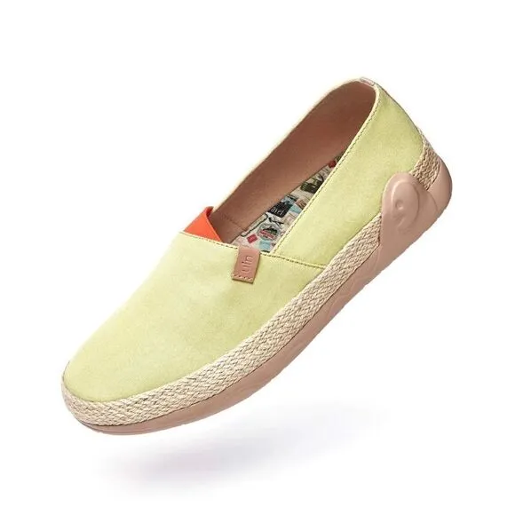 UIN Women's Espadrilles  Walking Casual Shoes (Marbella Pale Green)