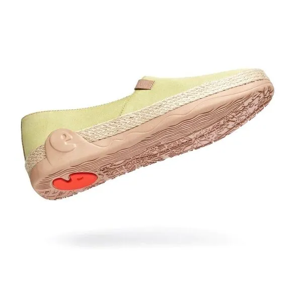 UIN Women's Espadrilles  Walking Casual Shoes (Marbella Pale Green)