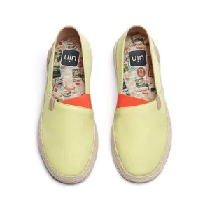 UIN Women's Espadrilles  Walking Casual Shoes (Marbella Pale Green)