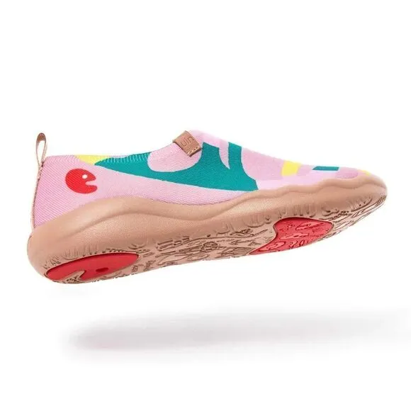 UIN Women's Walking Shoes Knitted Comfort Loafers (Toledo Passionate São Paulo)