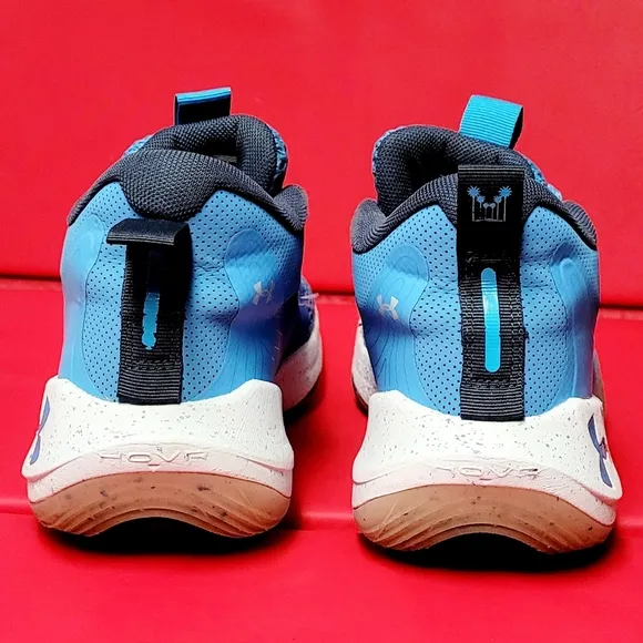 Under Armour Embiid One Basketball Men's Shoes Sky Blue  #3023086-402. size 10