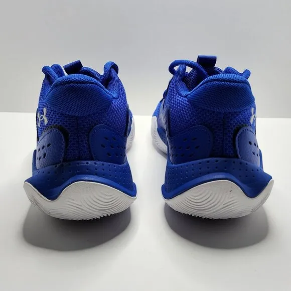 Under Armour Kids' Grade School Jet '23 Basketball Sneakers Blue Youth 4.5 NEW