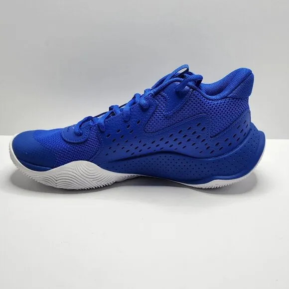 Under Armour Kids' Grade School Jet '23 Basketball Sneakers Blue Youth 4.5 NEW