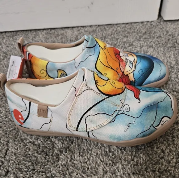 Uni Painted Colorful Fashion Sneakers For Kids, 3 Y, NWT