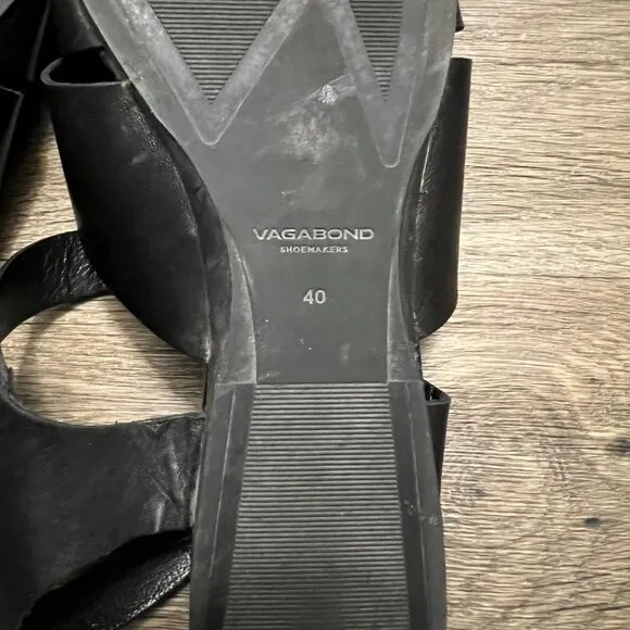 Vagabond Shoemakers Wioletta Sandal Black EU Size 40 US Size 10