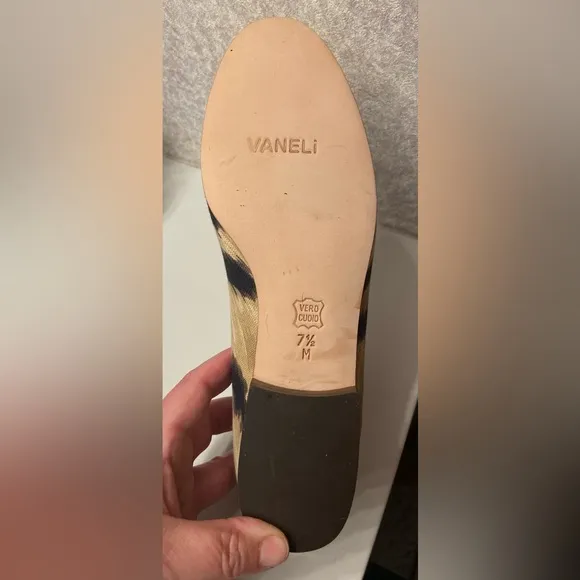 Vaneli Women's Tan and Black Loafers
