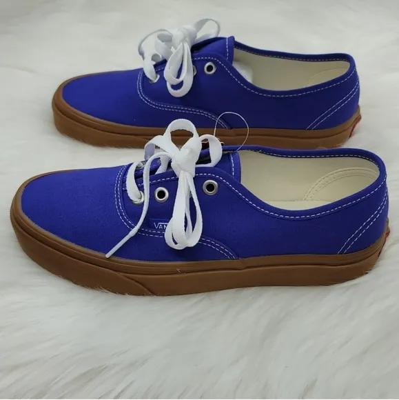 Vans Authentic Low Top Canvas Sneakers Spectrum Blue