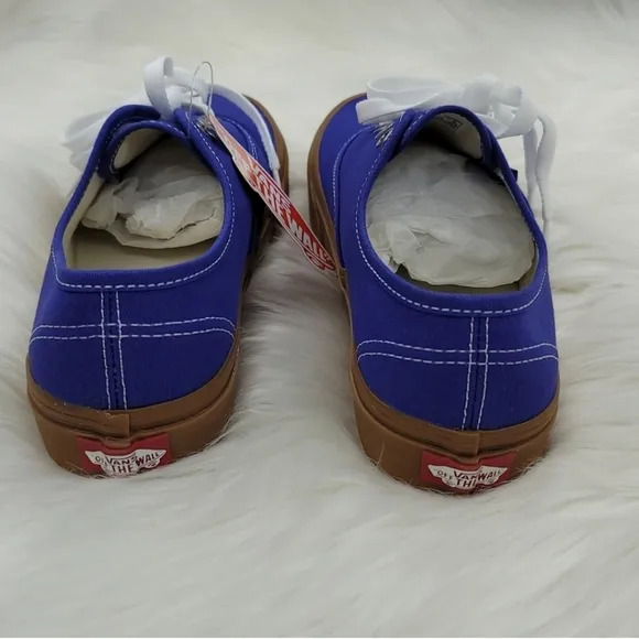 Vans Authentic Low Top Canvas Sneakers Spectrum Blue