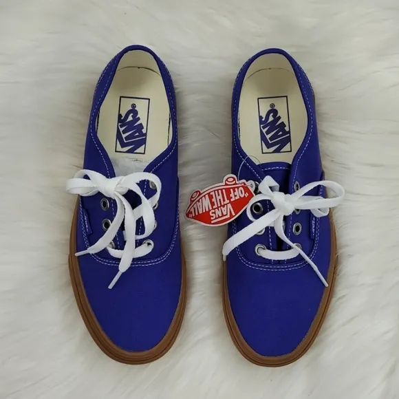 Vans Authentic Low Top Canvas Sneakers Spectrum Blue