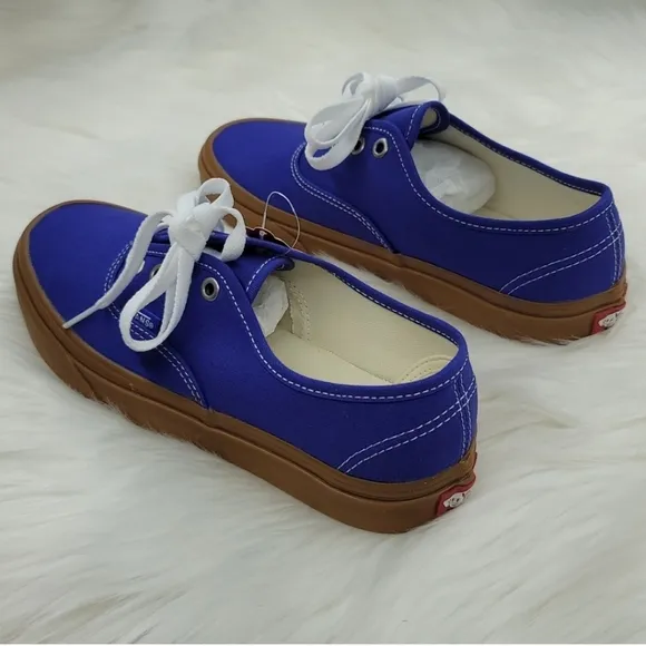 Vans Authentic Low Top Canvas Sneakers Spectrum Blue