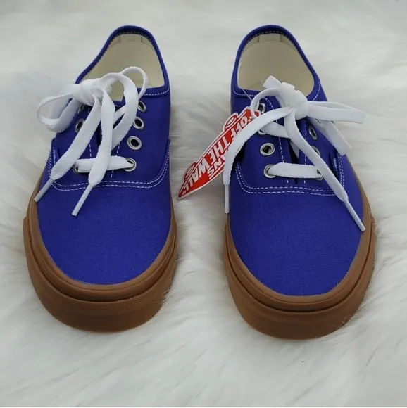 Vans Authentic Low Top Canvas Sneakers Spectrum Blue