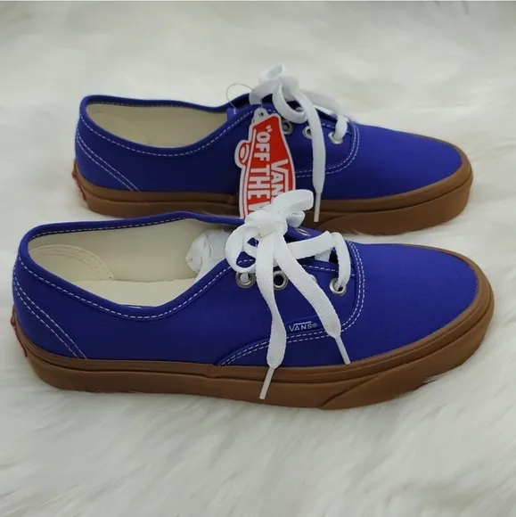 Vans Authentic Low Top Canvas Sneakers Spectrum Blue