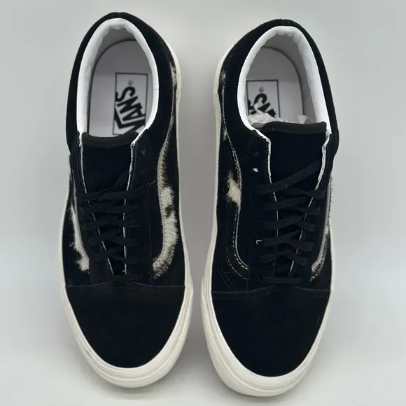 Vans Black and White Classic Skate Sneakers