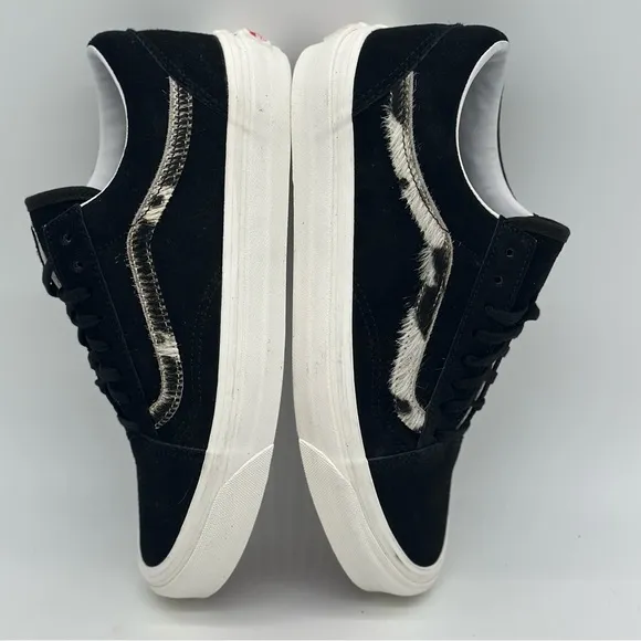 Vans Black and White Classic Skate Sneakers