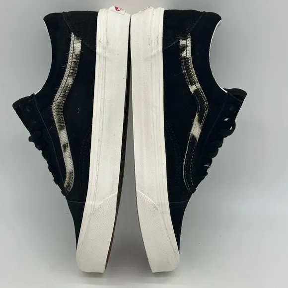 Vans Black and White Classic Skate Sneakers