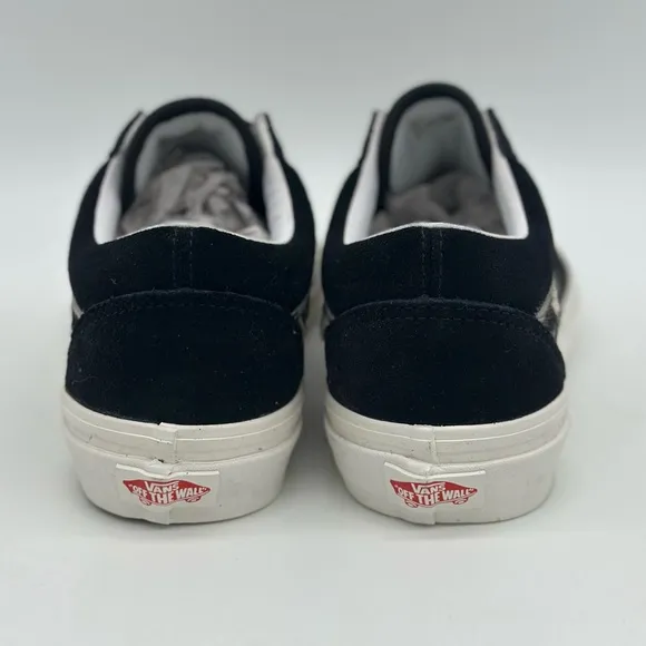 Vans Black and White Classic Skate Sneakers