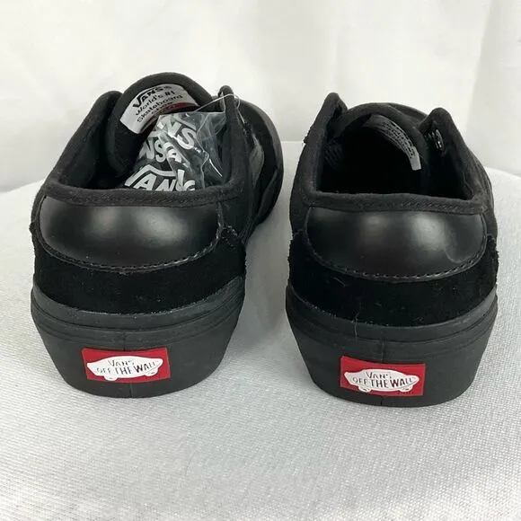 Vans Chima Ferguson Pro 2 Skateboarding Sneakers Sz 7 NWT Black Canvas &amp; Suede