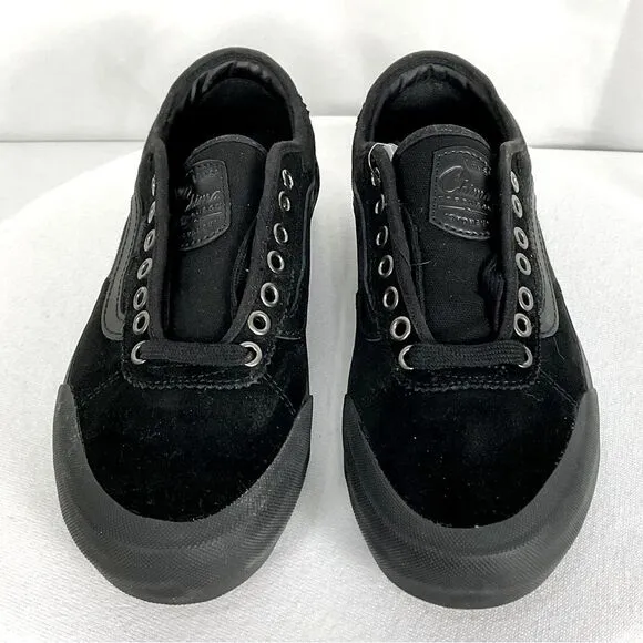 Vans Chima Ferguson Pro 2 Skateboarding Sneakers Sz 7 NWT Black Canvas &amp; Suede