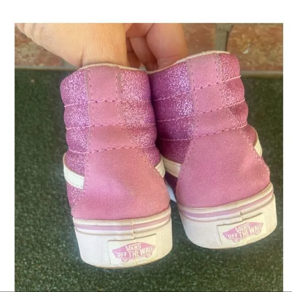 Vans Kids SK8-Hi Comfy Cush Shoes sneakers Size 2.5