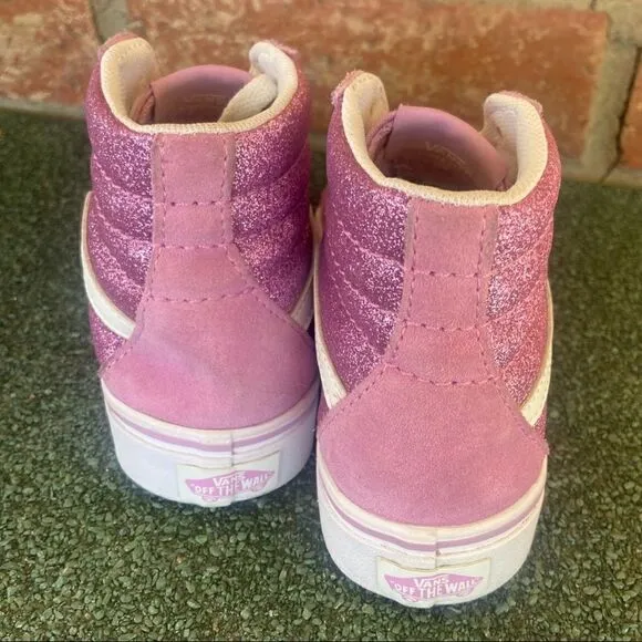Vans Kids SK8-Hi Comfy Cush Shoes sneakers Size 2.5