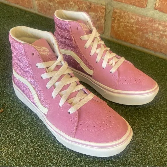 Vans Kids SK8-Hi Comfy Cush Shoes sneakers Size 2.5