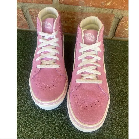 Vans Kids SK8-Hi Comfy Cush Shoes sneakers Size 2.5