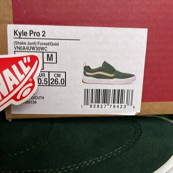 Vans Kyle Pro 2(Shake Junt) Forest/GoldVNOA4UW30WCMen’s sneakers