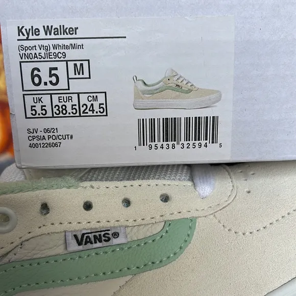 Vans Kyle Walker Sport Voltage White/Mint WMNS sneakers