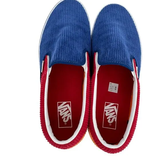 VANS Men's Era Corduroy Slip On Fashion Casual Sneakers Size 11