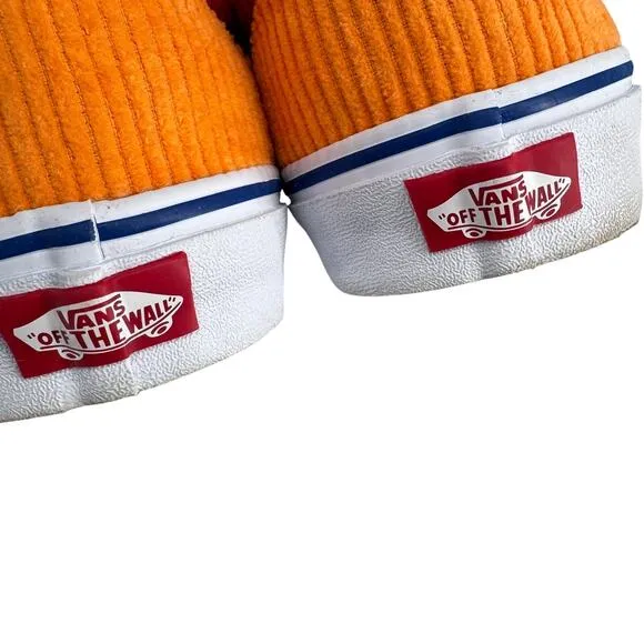 VANS Men's Era Corduroy Slip On Fashion Casual Sneakers Size 11