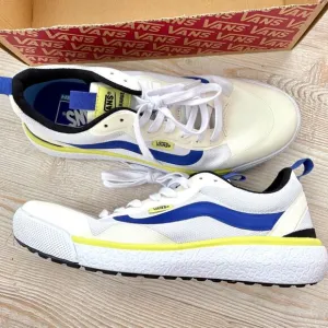 Vans Men's MTE UltraRange EXO Surf Sneakers | White/Blue/Yellow‎ 8.5