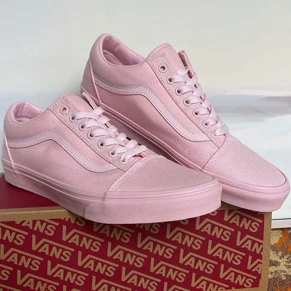 Vans Men’s Old SkoolPastel Mono PinkVN000CT8PNK Sneakers