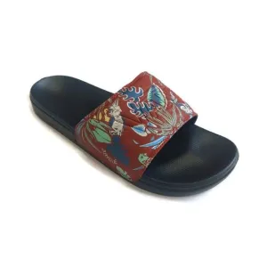 VANS Mens Size 13 La Costa Slide On Sandal Shower Slide Hawaiian Jungle