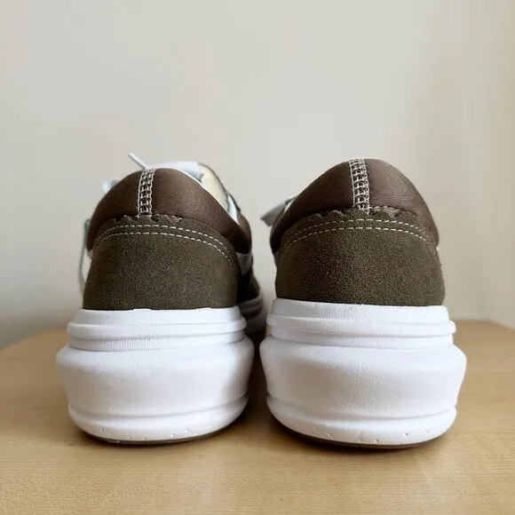 VANS Old Skool Overt CC Sneakers Men’s Low Canvas Suede Beige Skate VN0A7Q5E1NU