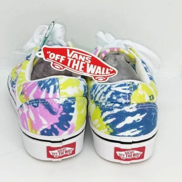 VANS Old Skool Women's NEW w/Tags Comfycush Tie-Dyed Fashion Sneakers- sz. 5 1/2