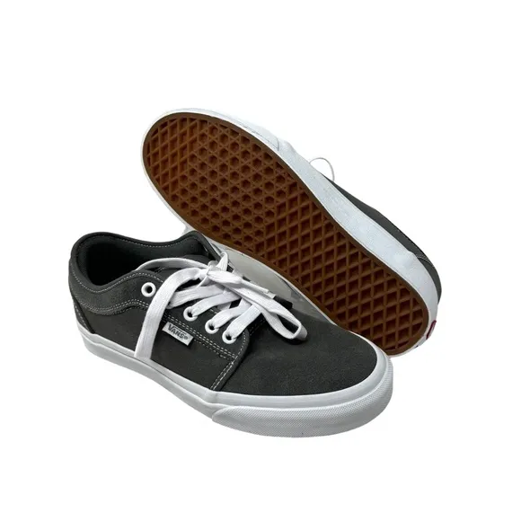 VANS Skate Chukka Low Shoe Women's Size Casual Sneakers Suede Gray VN0A4BX4195