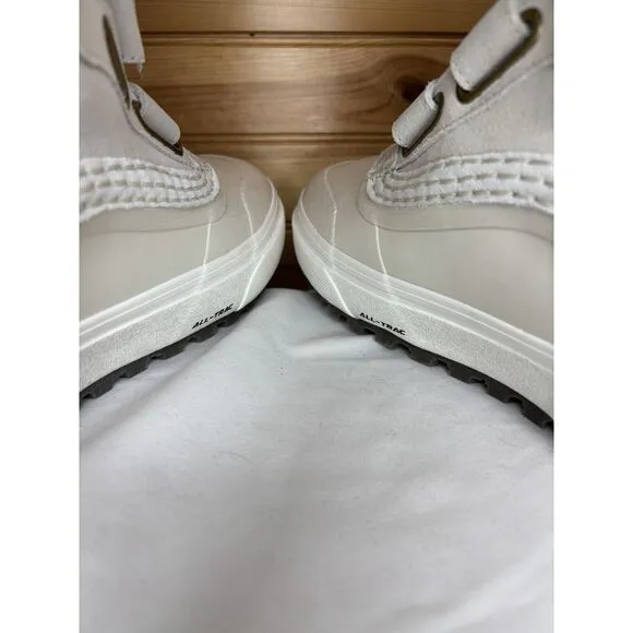 Vans Standard V Snow MTE Bone Beige Waterproof Winter Boots Women's 10.5 Men's 9