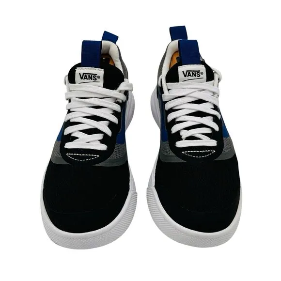 VANS UltraRange EXO Sneakers Cushioned 500264 Mens Size 7.5 Black Gray Blue NWOT