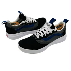 VANS UltraRange EXO Sneakers Cushioned 500264 Mens Size 7.5 Black Gray Blue NWOT
