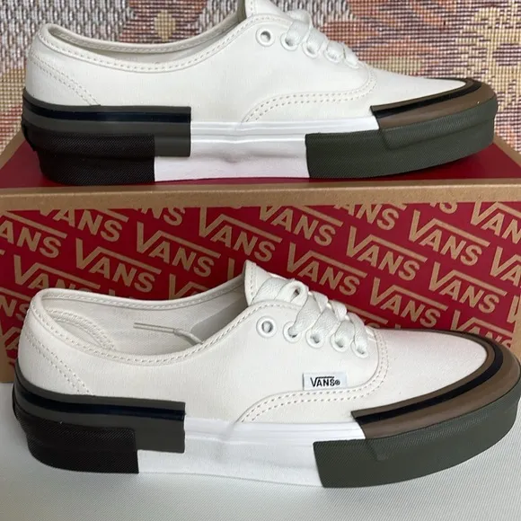 Vans WMNS Authentic RearrangeUtility Block Blanc De BIackVN000CSAJVYSneakers