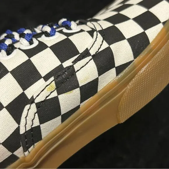VANS checkerboard lace up shoes sneakers women’s 8.5 new