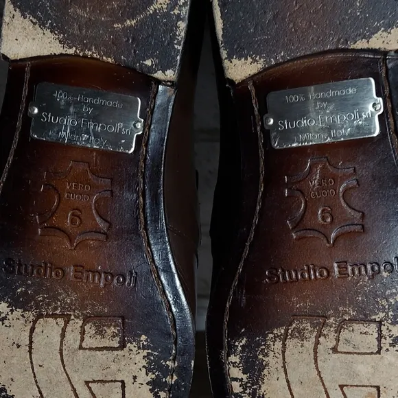 Vero Cuoio Studio Empoli croc embossed loafers