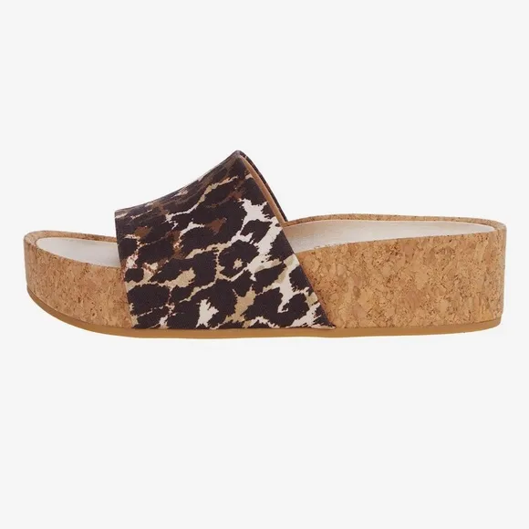 Veronica Beard Dresdyn Leopard sandals size 8