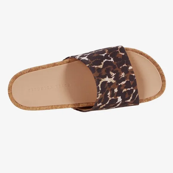 Veronica Beard Dresdyn Leopard sandals size 8